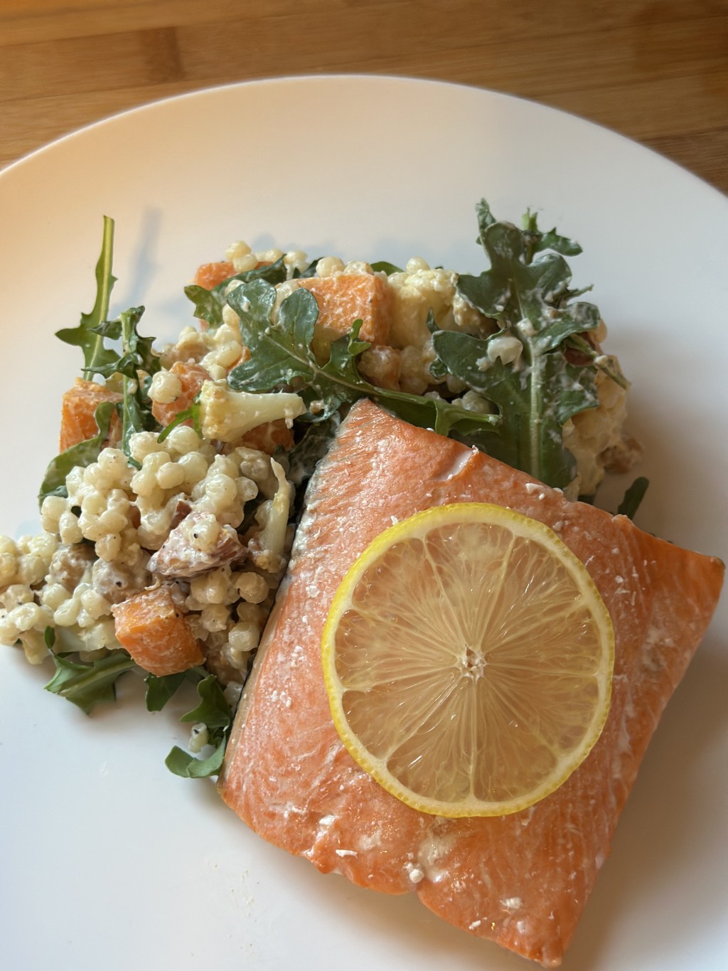 Cauliflower Sweet Potato&nbsp;Couscous