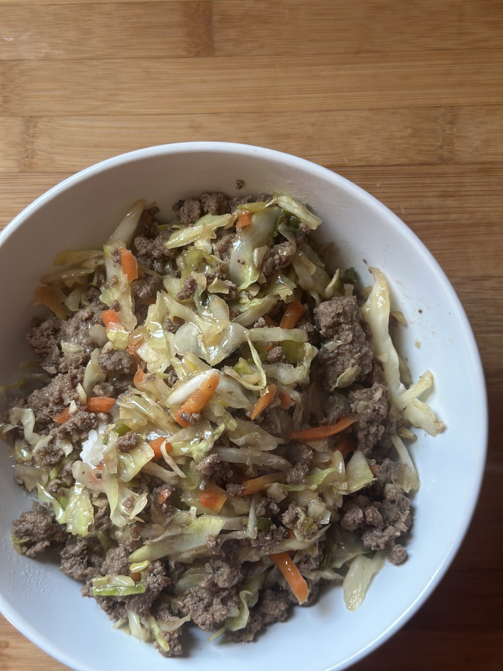 Deconstructed Egg Roll